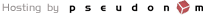 Hosting by Pseudonym